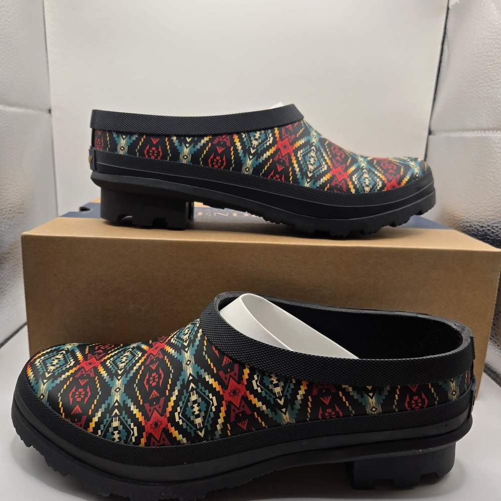 NIB Pendleton Carico Lake Garden-Rain Clogs. Womens Size 7